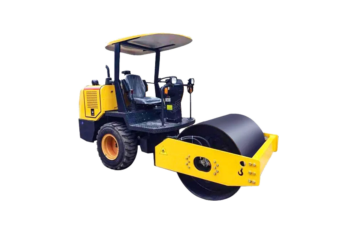 What are the common faults of a seat-mounted road roller?